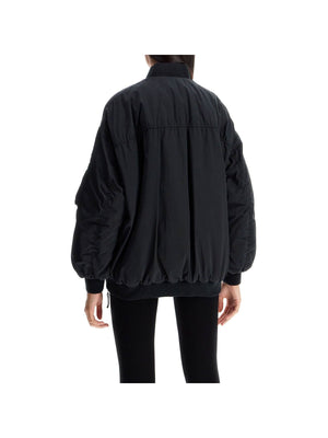 Reversible Feather Bomber Jacket - Women > Clothing > Jackets and Blazers > Bomber jackets