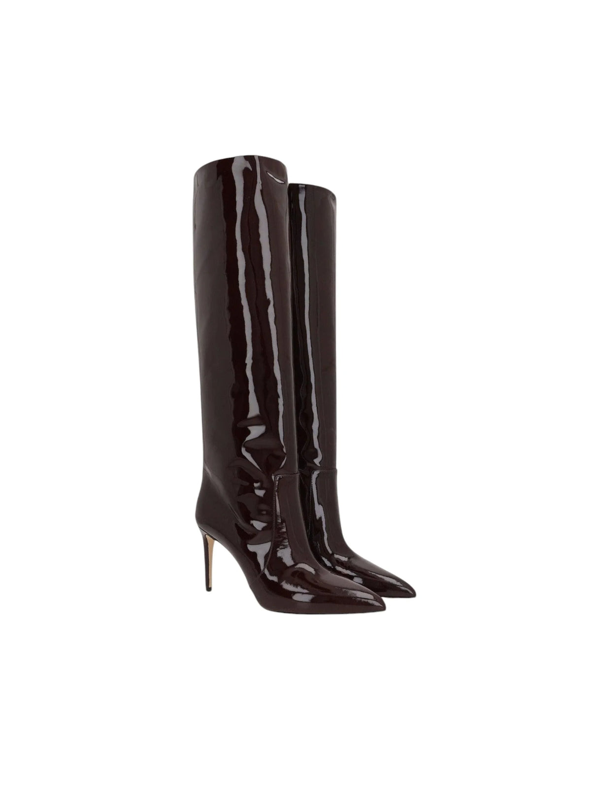 Patent Leather Stiletto Boots-PARIS TEXAS-JOHN JULIA