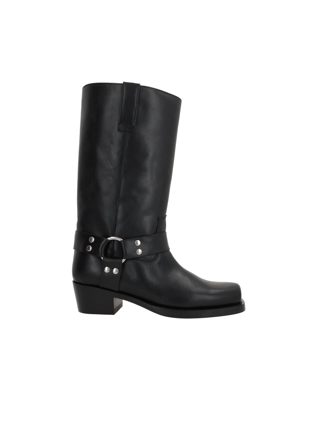 Roxy Smooth Leather Western Boots-PARIS TEXAS-JOHN JULIA