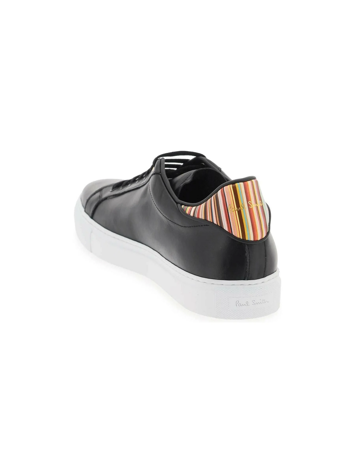 Black Leather Beck Sneakers PAUL SMITH JOHN JULIA.