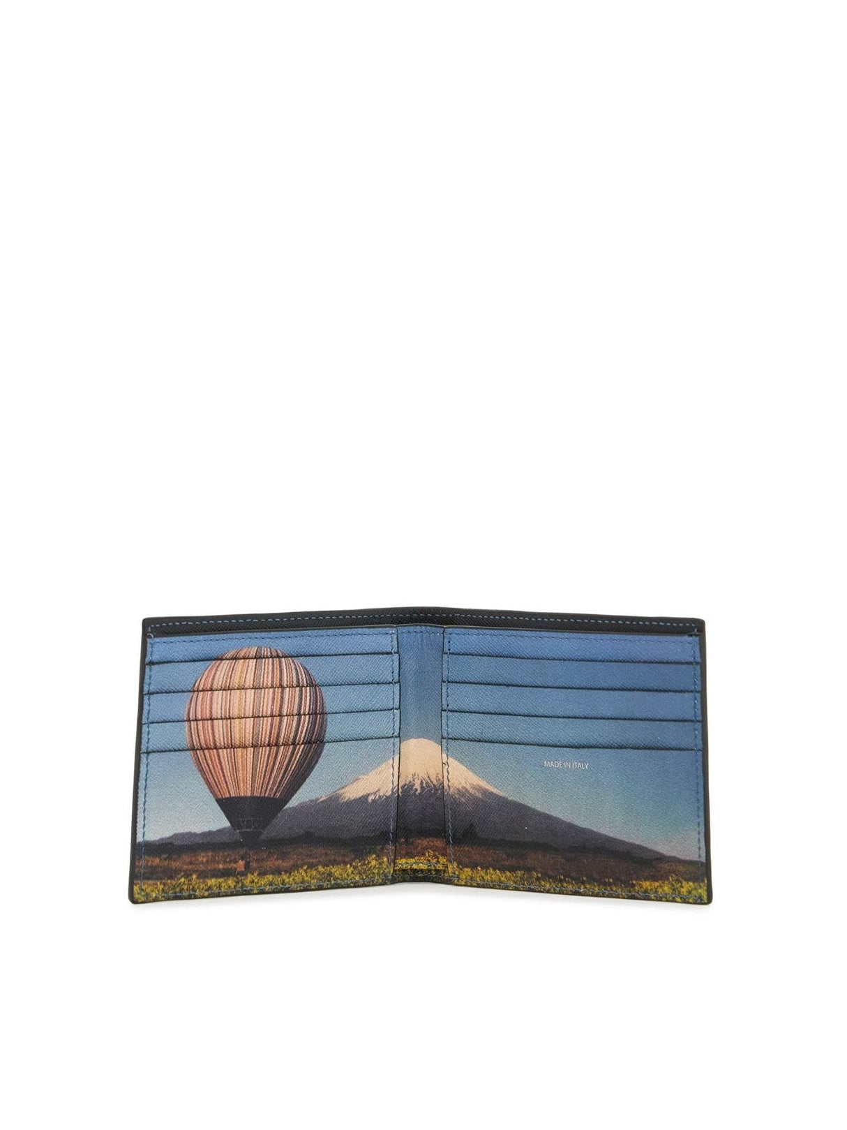 Signature Stripe Balloon Wallet