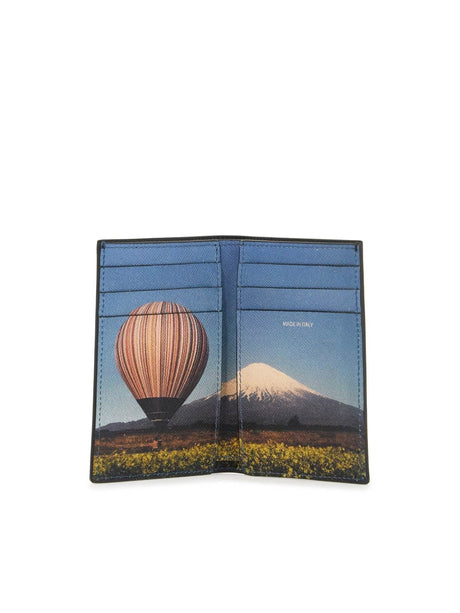 Signature Stripe Balloon Wallet