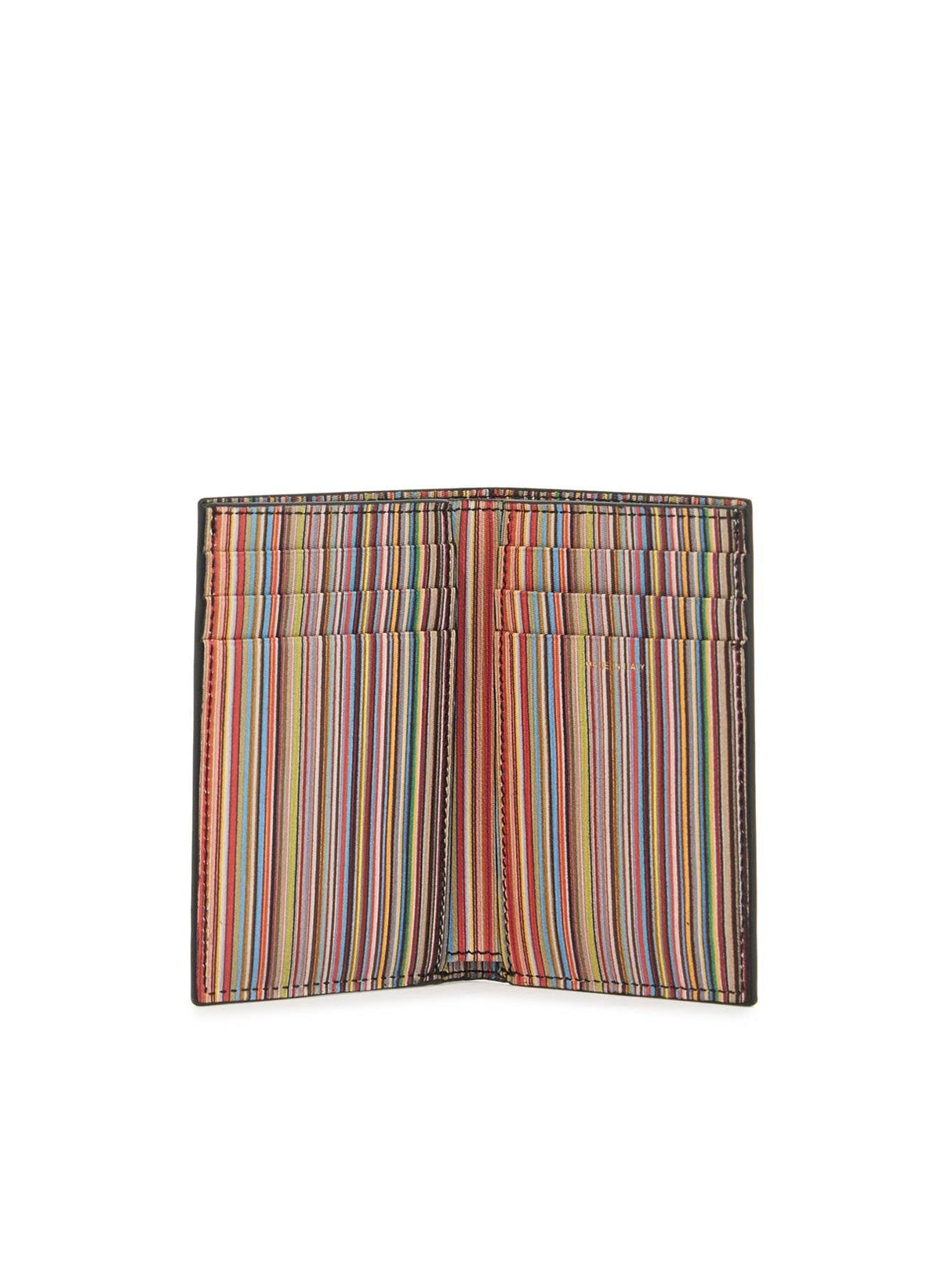 Signature Stripe Card Holder