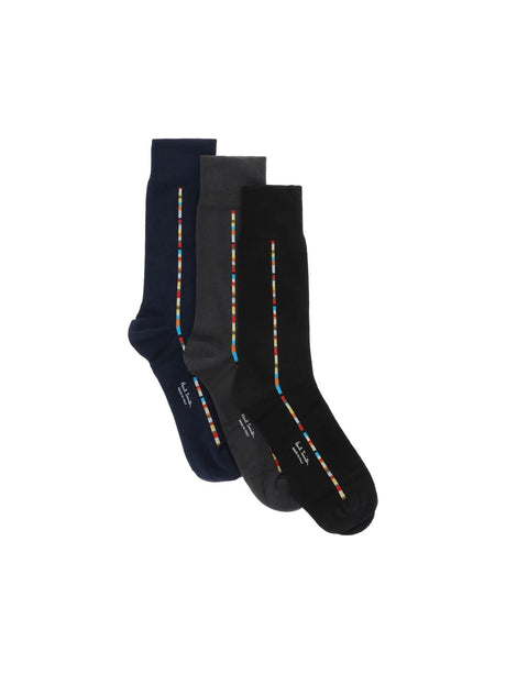 PAUL SMITH-Signature Stripe Socks Set-JOHN JULIA