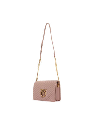 PINKO-Classic Love Bag Click Chevron-JOHN JULIA