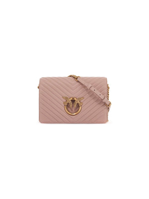 PINKO-Classic Love Bag Click Chevron-JOHN JULIA