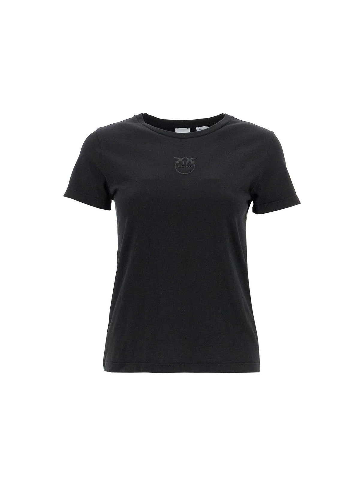 Cotton Jersey Short-Sleeved T-Shirt Embroidery - Women > Clothing > Tops and Sweatshirts > T-shirts and Polo shirts