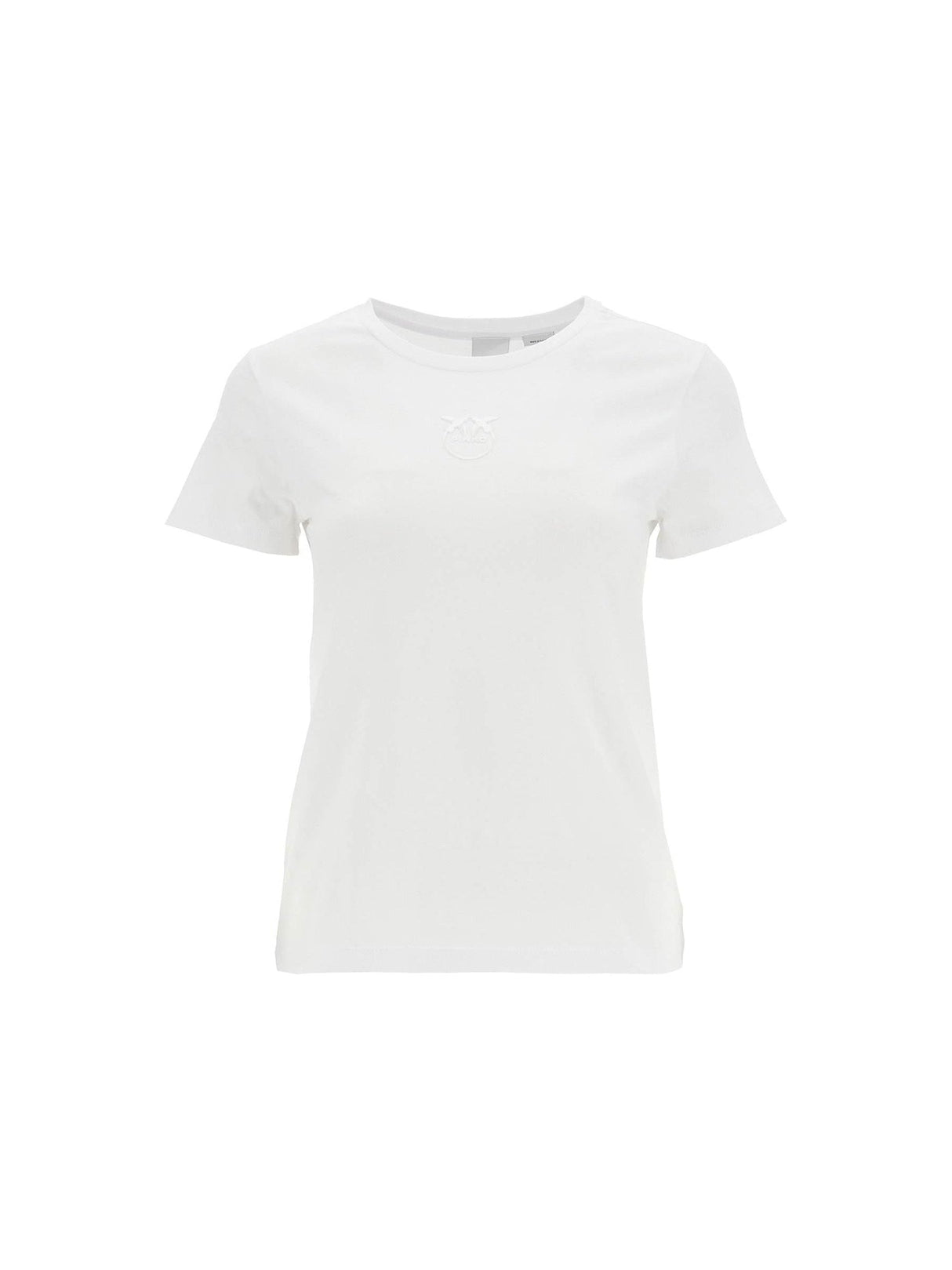 Cotton Jersey Short-Sleeved T-Shirt Embroidery