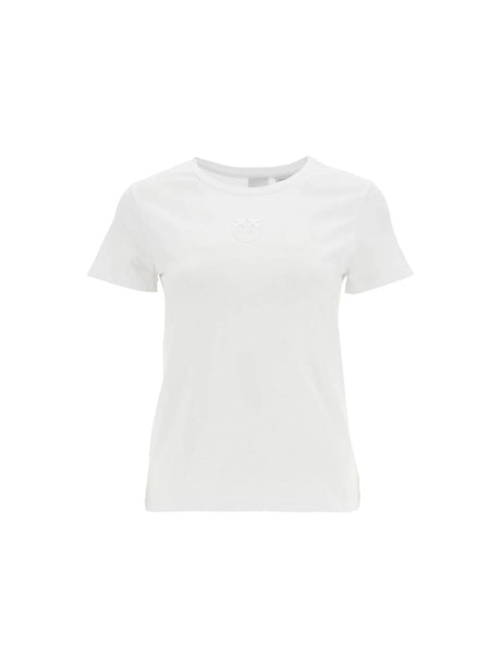 Cotton Jersey Short-Sleeved T-Shirt Embroidery - Women > Clothing > Tops and Sweatshirts > T-shirts and Polo shirts