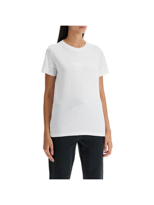 Cotton Jersey Short-Sleeved T-Shirt Logo - Women > Clothing > Tops and Sweatshirts > T-shirts and Polo shirts