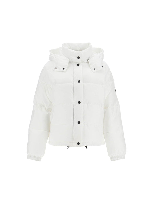 PINKO-"Down Jacket With Logo Patch -JOHN JULIA.