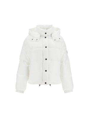 PINKO-"Down Jacket With Logo Patch -JOHN JULIA.