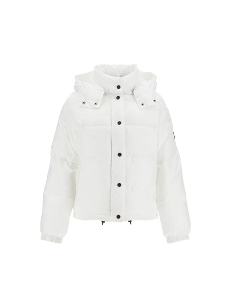 PINKO-"Down Jacket With Logo Patch -JOHN JULIA.