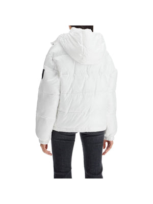 PINKO-"Down Jacket With Logo Patch -JOHN JULIA.