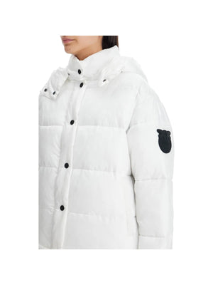 PINKO-"Down Jacket With Logo Patch -JOHN JULIA.