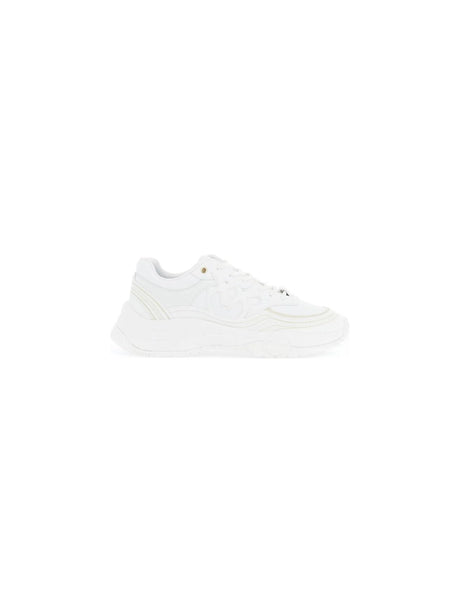 Platform Sole Eco-leather Sneakers-PINKO-JOHN JULIA