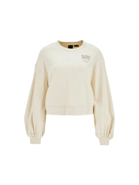 Embroidered Cotton Sweatshirt PINKO