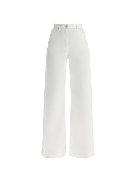 PINKO-Garment Dyed Wide-Leg Wendy Pants -JOHN JULIA.