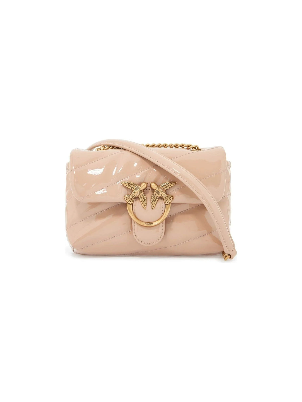 PINKO-Love Baby Puff Bag In Eco Leather-JOHN JULIA