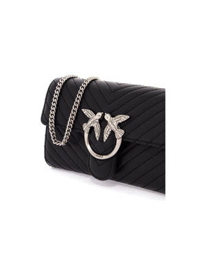 PINKO-Love Bag Chevron Crossbody Bag -JOHN JULIA.