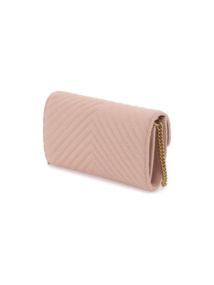 PINKO-Love Bag Chevron Crossbody Bag -JOHN JULIA.