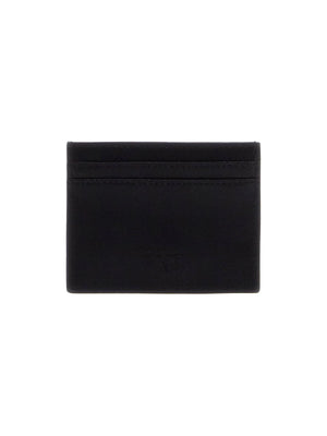 Love Birds Leather Card Holder - OS - Women > Accessories > Wallets and Small Leather Goods > Card holders