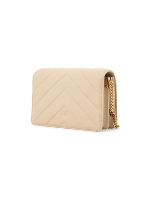 PINKO-Love Click Big Chevron Bag -JOHN JULIA.