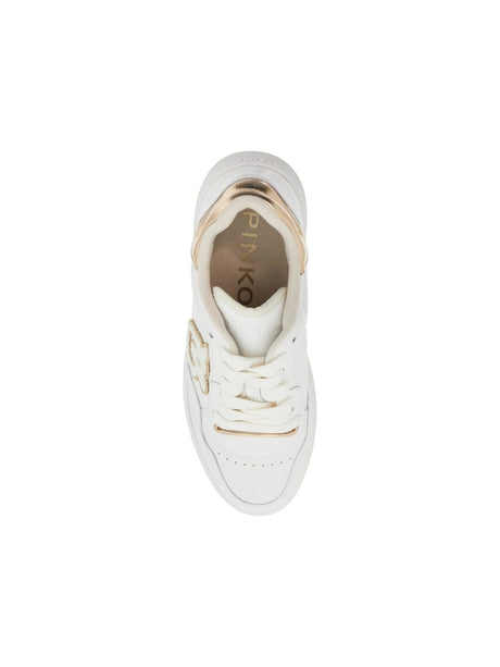 Mandy 01 Leather Sneakers-PINKO-JOHN JULIA