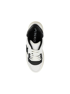 Mandy 01 Leather Sneakers-PINKO-JOHN JULIA