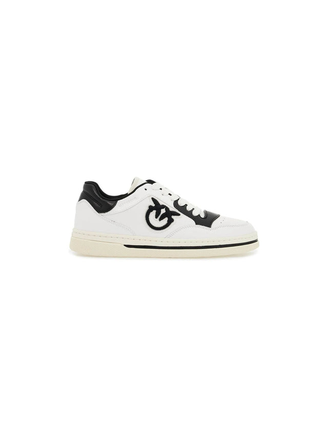 Mandy 01 Leather Sneakers-PINKO-JOHN JULIA