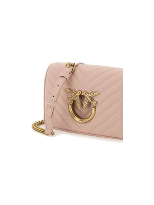 PINKO-Mini Love Bag Click Chevron -JOHN JULIA.