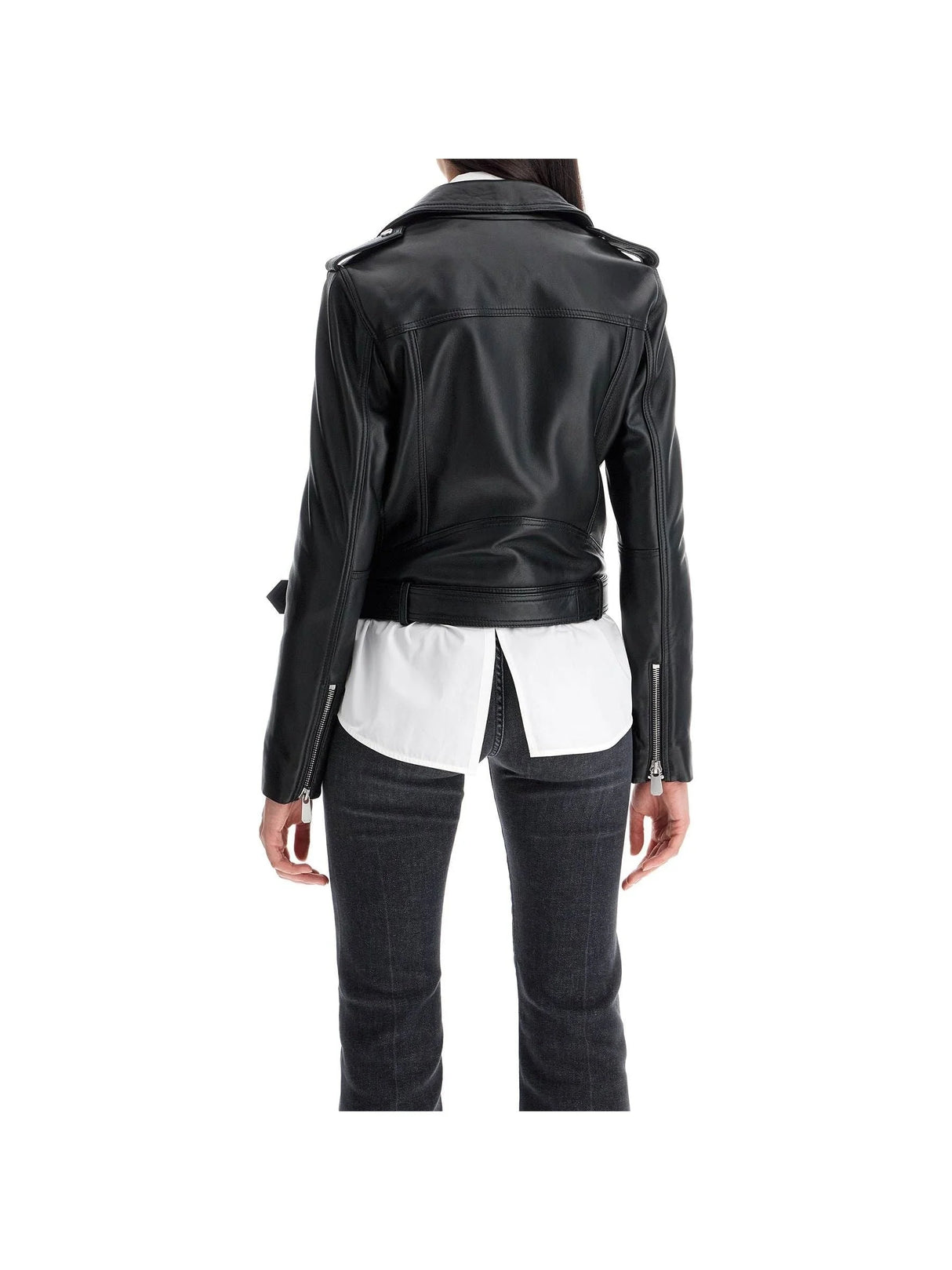 Nappa Leather Biker Jacket