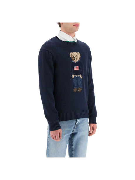 Polo Bear Cotton-linen Sweater