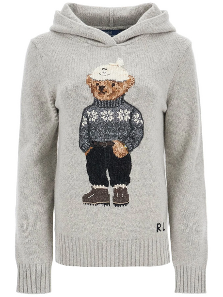 Polo Bear Hooded Sweater