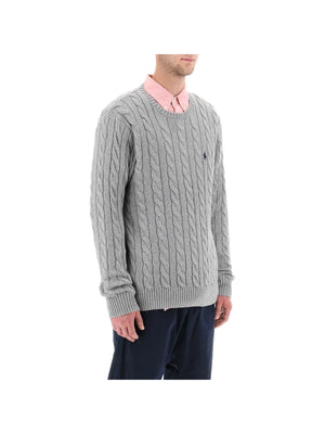 Cable Knit Cotton Sweater