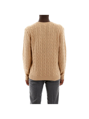 Cable Knit Wool-cashmere Sweater