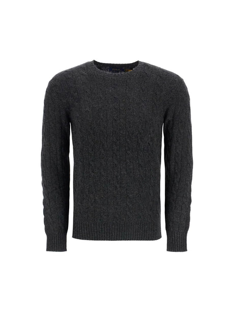 Cable Knit Wool-cashmere Sweater