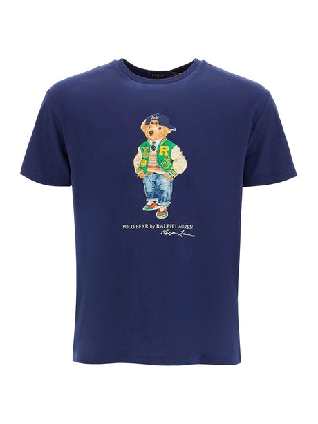 Classic Fit T-shirt With Polo Bear Print