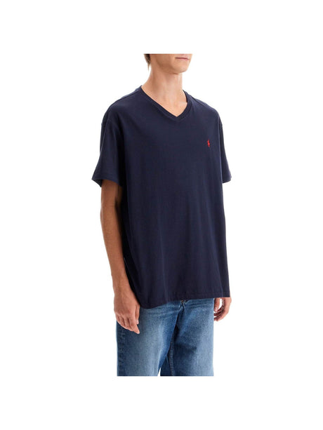 POLO RALPH LAUREN-Classic Fit V Neck T Shirt -JOHN JULIA.