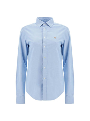 Oxford Cotton Shirt-Polo Ralph Lauren-JOHN JULIA