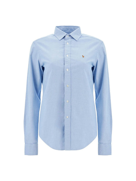 Oxford Cotton Shirt-Polo Ralph Lauren-JOHN JULIA