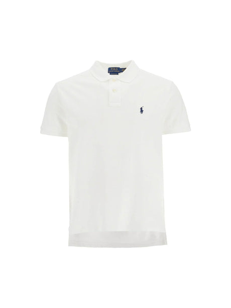 Piqué Embroidered Polo Shirt-Polo Ralph Lauren-JOHN JULIA