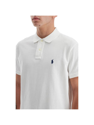 Piqué Embroidered Polo Shirt-Polo Ralph Lauren-JOHN JULIA