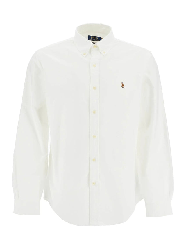 Custom Fit Cotton Oxford Shirt