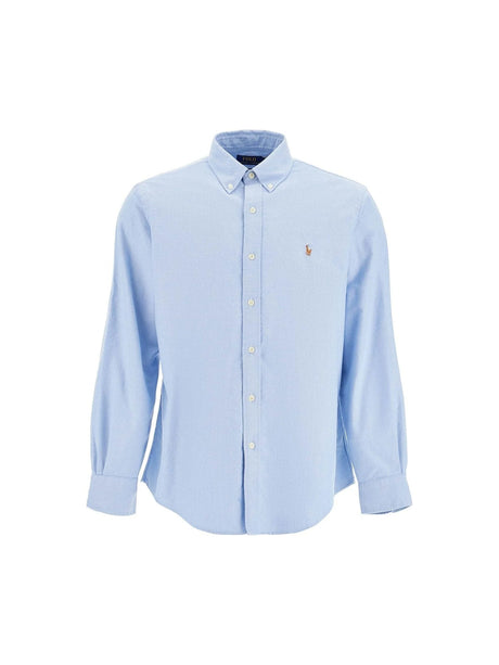 Custom Fit Cotton Shirt-Polo Ralph Lauren-JOHN JULIA