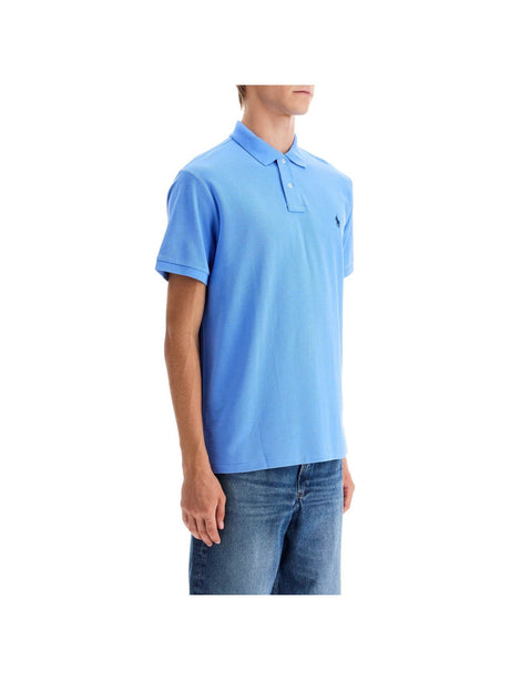 POLO RALPH LAUREN-Custom Slim Fit Short Sleeve Polo Shirt -JOHN JULIA.