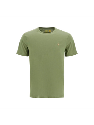 POLO RALPH LAUREN-Custom Slim Fit Crewneck T Shirt -JOHN JULIA.