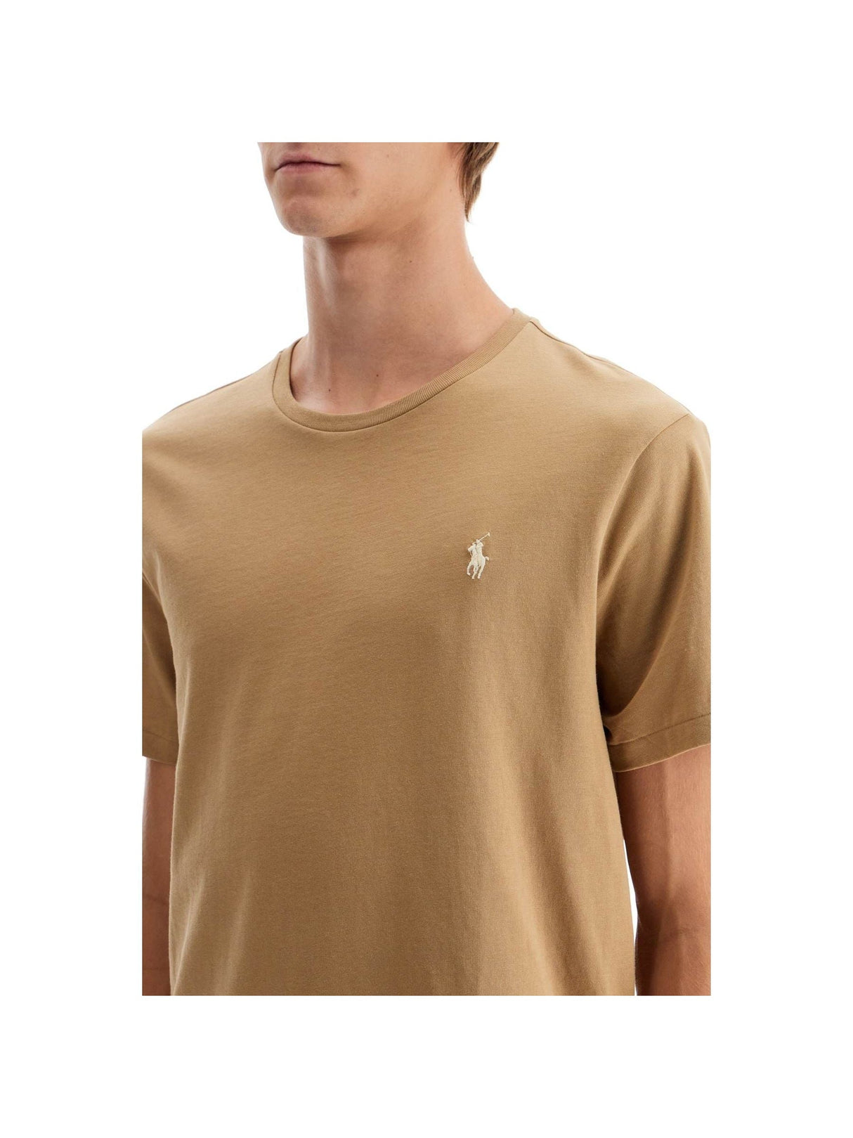 POLO RALPH LAUREN-Custom Slim Fit T-Shirt-JOHN JULIA