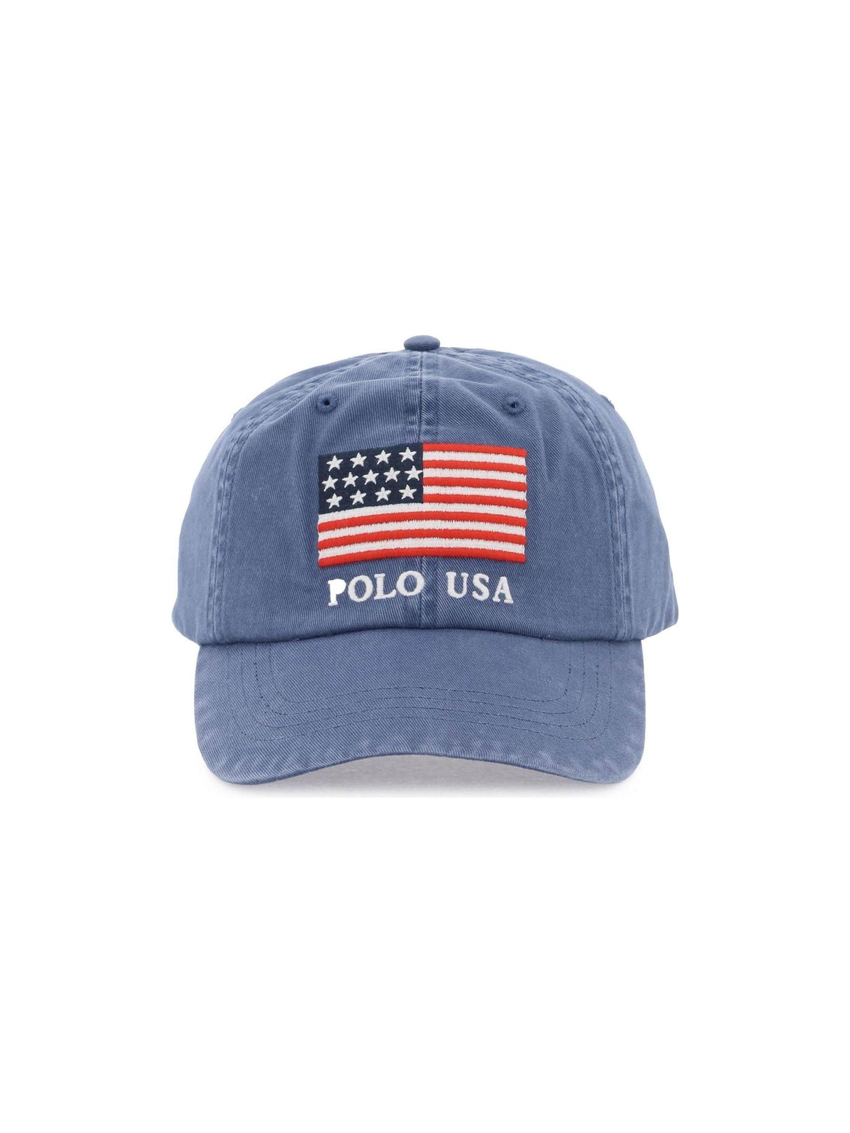 Distressed Flag Cotton Twill Cap