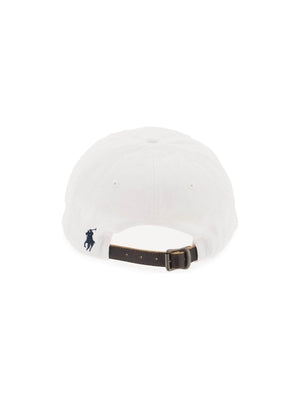 Embroidered Flag Cotton Twill Cap - OS - Women > Accessories > Hats and hair accessories > Hats